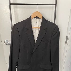 Gray, fitted brazer size 48